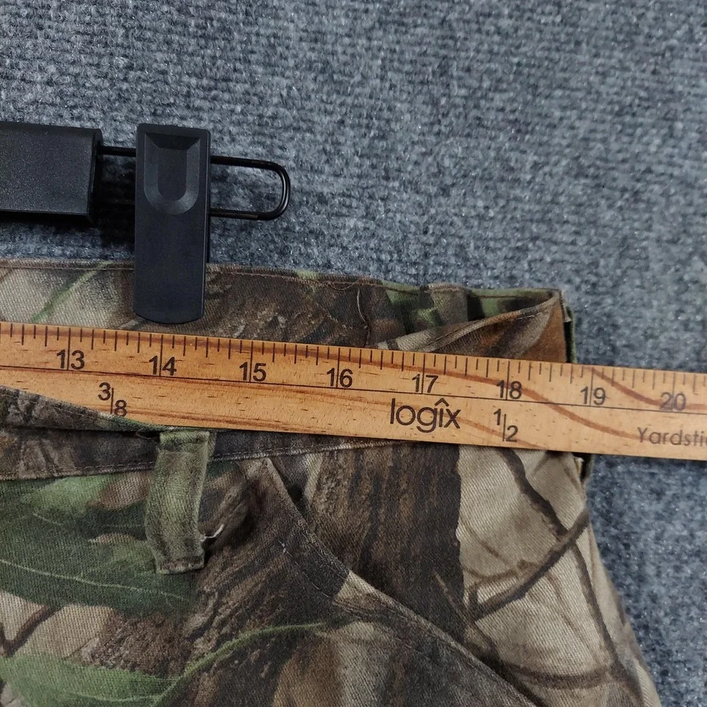 Walls Pants Mens Large Brown Realtree‎ Camo Cargo Hunting Adjustable Waist